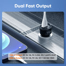 Dual Mobile USB PD20W QC3.0 Fast Charging Car Charger for IOS, Android Included Cables According to Your Need