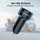 Dual Mobile USB PD20W QC3.0 Fast Charging Car Charger for IOS, Android Included Cables According to Your Need