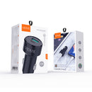 Dual Mobile USB PD20W QC3.0 Fast Charging Car Charger for IOS, Android Included Cables According to Your Need