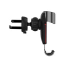 Universal Metal Mobile Air Vent Clip Stand Holder Car Phone Mount Gravity Voiture Phone Bracket for All the cell phones
