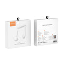 Wired Handsfree in ear Stereo 8 Pin Wire Headphone Soft Touch Best in Quality Copper Wired  IOS Plug & Type C