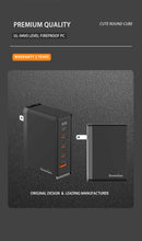 100 Watt USB C Charger, 100W 4-Port Charging Station, Fast USB C Charger Block for iPhone 12/12 Pro/12 Pro Max/SE/11/XR/XS, Samsung, MacBook Pro/Air, iPad, Laptops, AirPods, Apple Watch, Black Best in Class Performance