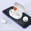 Mini Earphone TWS Headset Deep Bass Stereo Earbud Touch Control, Pocket Portable Wireless Headphone with Deep bass and Crystal Clear Sound