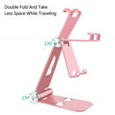 High Quality Adjustable Foldable Metal Aluminum Smartphone Wholesale Cell Phone Stand