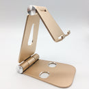High Quality Adjustable Foldable Metal Aluminum Smartphone Wholesale Cell Phone Stand