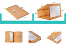 Portable 3D High Definition 12 inch mobile phone magnifier screen wood grain folding amplifier mobile phone screen