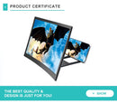 12 inch 3d curved surface HD cellphone screen magnifier mobile phone screen magnifier eyes protection display screen enlarger