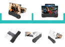 HD phone screen magnifier desktop bracket movie video mobile magnifier with speaker 12inch Screen Display