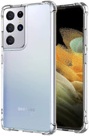 Crystal Clear Protective Phone Back Cover for Samsung S21 Ultra/S21+/S21 5G TPU Slim Flexible Skin