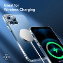 Crystal Clear Case Compatible with iPhone 12/12Mini/12Pro/12ProMax,Shockproof Protective Phone Case Slim Thin