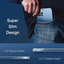 Crystal Clear Case Compatible with iPhone 12/12Mini/12Pro/12ProMax,Shockproof Protective Phone Case Slim Thin