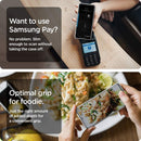 Samsung Galaxy S21Ultra/S21+/S21 Case with Credit Card Holder Slot TPU Soft Crystal Clear Ultra Slim Case