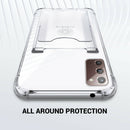 Crystal Clear Case for Samsung Galaxy S20/S20+/Note 20 with Card Holder Slim Clear Cover