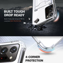 Crystal Clear Case for Samsung Galaxy S20/S20+/Note 20 with Card Holder Slim Clear Cover