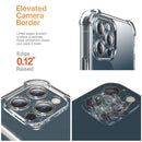 Crystal Clear Case for iPhone 12/12Mini/12Pro/12ProMax Case, Minimalist Wallet Case with Card Holder, Slim Protective Soft TPU Shockproof Cover