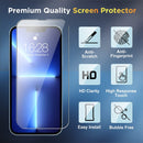 Screen Protector Compatible for iPhone 13/13Mini/13Pro/ 13ProMax Screen Protector Tempered Glass Touch Sensitive,Case Friendly, 9H Hardness(1 Pack)