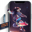 Screen Protector for iPhone 12/12Mini/12Pro/12 ProMax with 1 Pack Camera Lens Protector, HD Full Screen Tempered Glass Film, 9H Hardness, Bubble Free, Scratch Resistant(1 Pack)