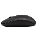 Wireless Computer Mouse, 2.4G Portable Slim Cordless Mouse for Laptop Optical Mouse, AA Battery Used,for Laptop, Deskbtop, MacBook (Black)