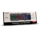 Metal Gaming pc keyboard wired usb English layout  smart ergonomic keyboard mechanical gaming keyboard RGB