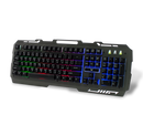Metal Gaming pc keyboard wired usb English layout  smart ergonomic keyboard mechanical gaming keyboard RGB