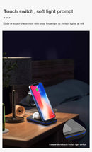 Wireless Charger Stand, 3 in 1 Fast Wireless Charging Station Dock for Apple Watch Series 6/SE/5/4/3/2, Airpods Pro 2, iPhone 12/12 Pro/12 Pro Max/11/11Pro Max/SE/X/XR/XS/XS Max/8 Plus QI Phone with best in Class Quality