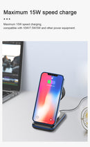 Wireless Charger Stand, 3 in 1 Fast Wireless Charging Station Dock for Apple Watch Series 6/SE/5/4/3/2, Airpods Pro 2, iPhone 12/12 Pro/12 Pro Max/11/11Pro Max/SE/X/XR/XS/XS Max/8 Plus QI Phone with best in Class Quality